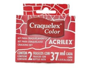 Tinta Craquelex 37ml - Vermelha