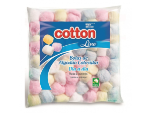 Algodão Bola Colorido