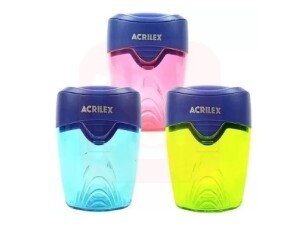 Apontador Acrilex com Depósito Neon