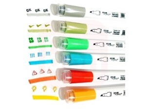 Caneta Dual Marcador e Carimbo